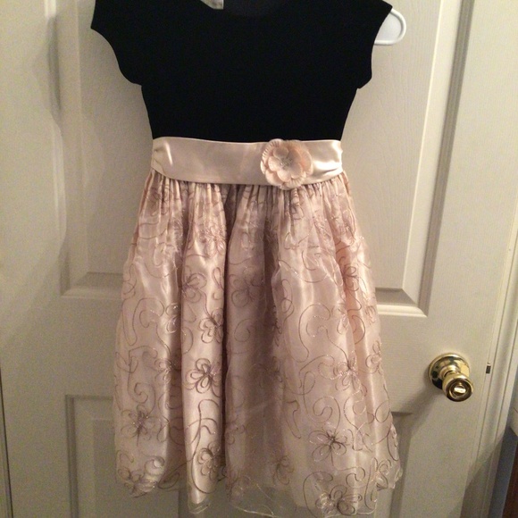 open lace back dress Amelia Couture Princess Holiday Dress